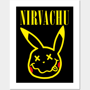 Nirvachu Grunge Rock Band Posters and Art